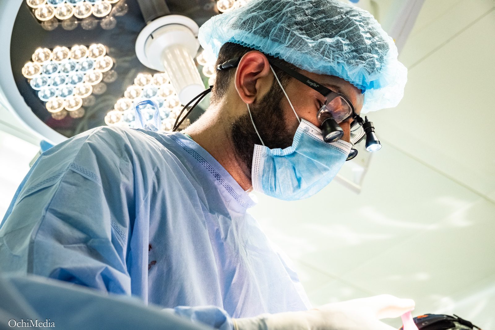 Dr. Gidumal operating